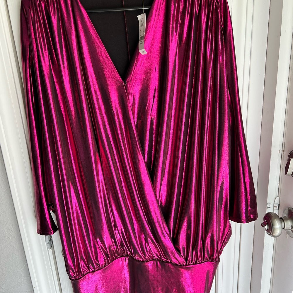 Beautiful metallic dress